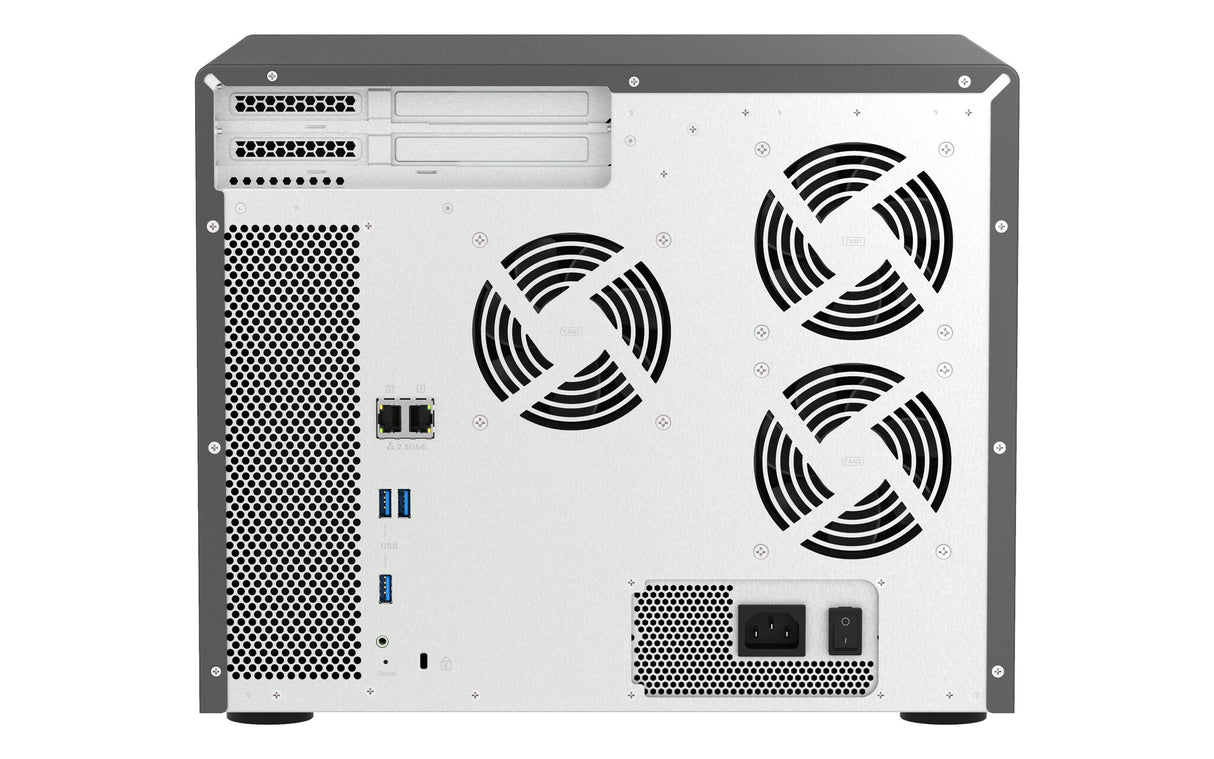 QNAP TS-1655 NAS Tower Intel Atom® C5125 8 GB DDR4 0 TB QNAP Turbo System Black