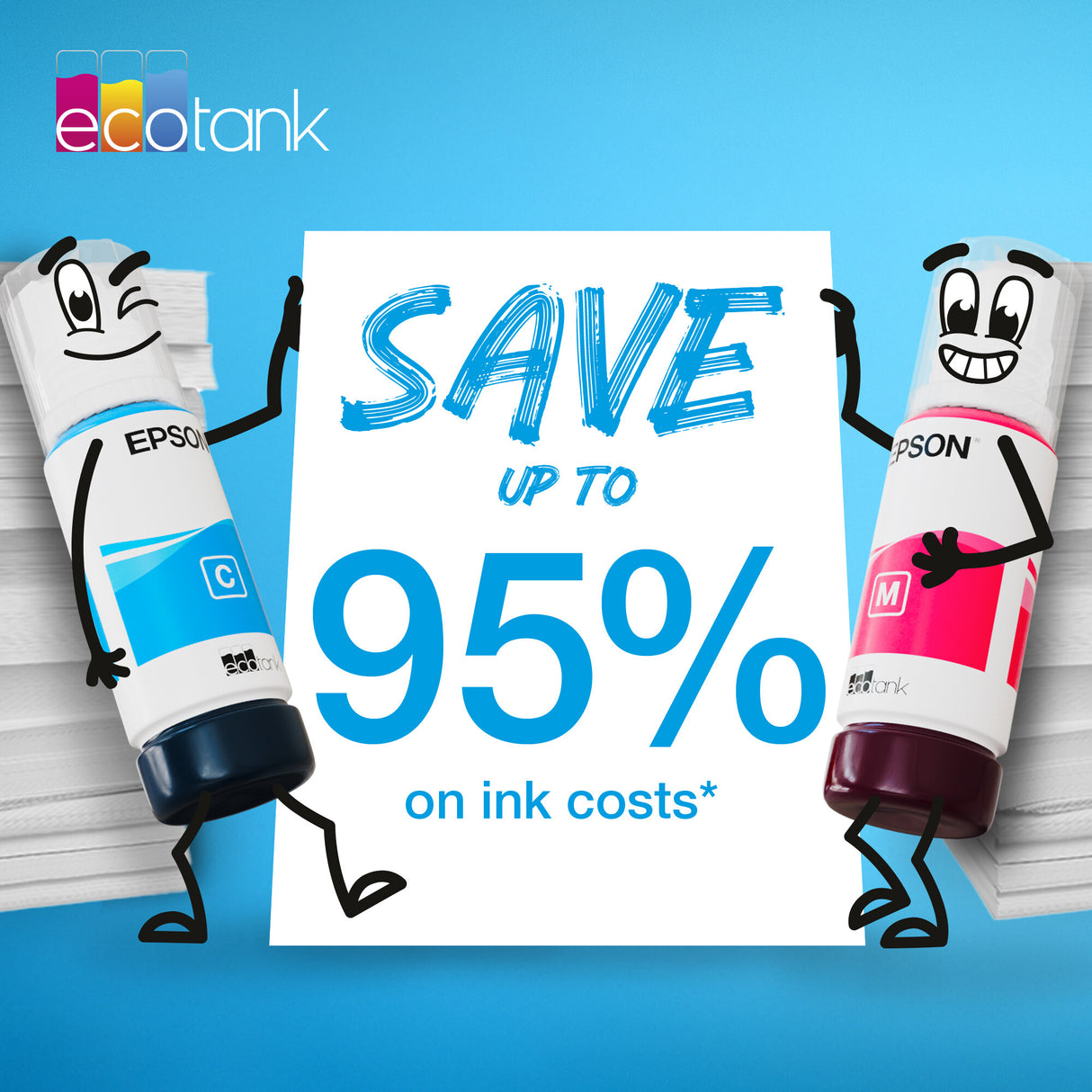 Epson 102 EcoTank Magenta ink bottle