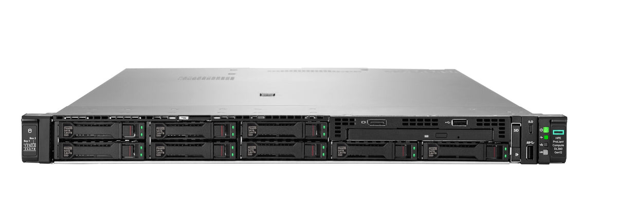 HPE ProLiant Compute DL360 Gen12 6507P 8c 1P 2x32GB-R 8SFF MR408i-o 2x480GB SSD 2x1000W PS EU Server