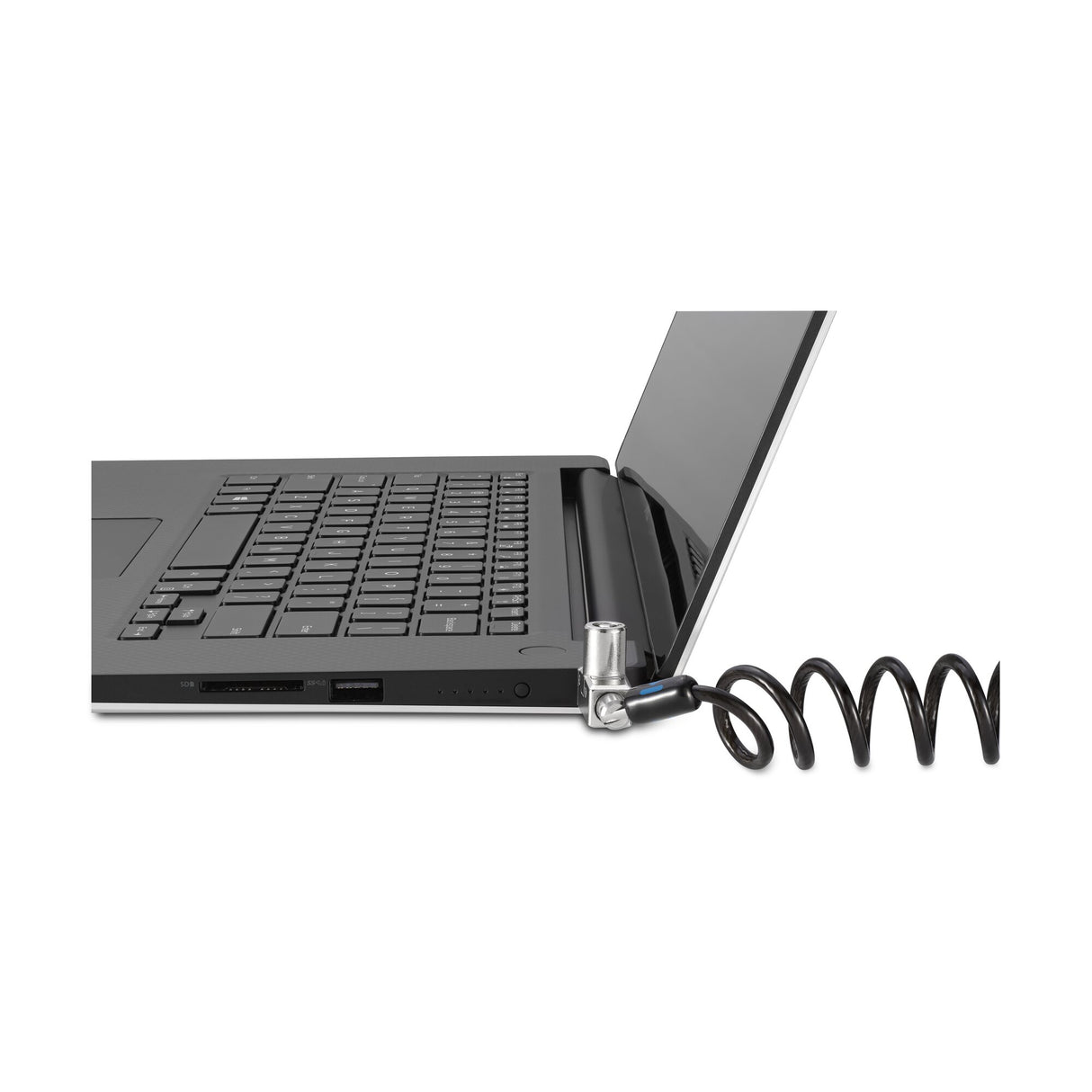Kensington Slim N17 2.0 Portable Keyed Laptop Lock for Wedge-Shaped Slots