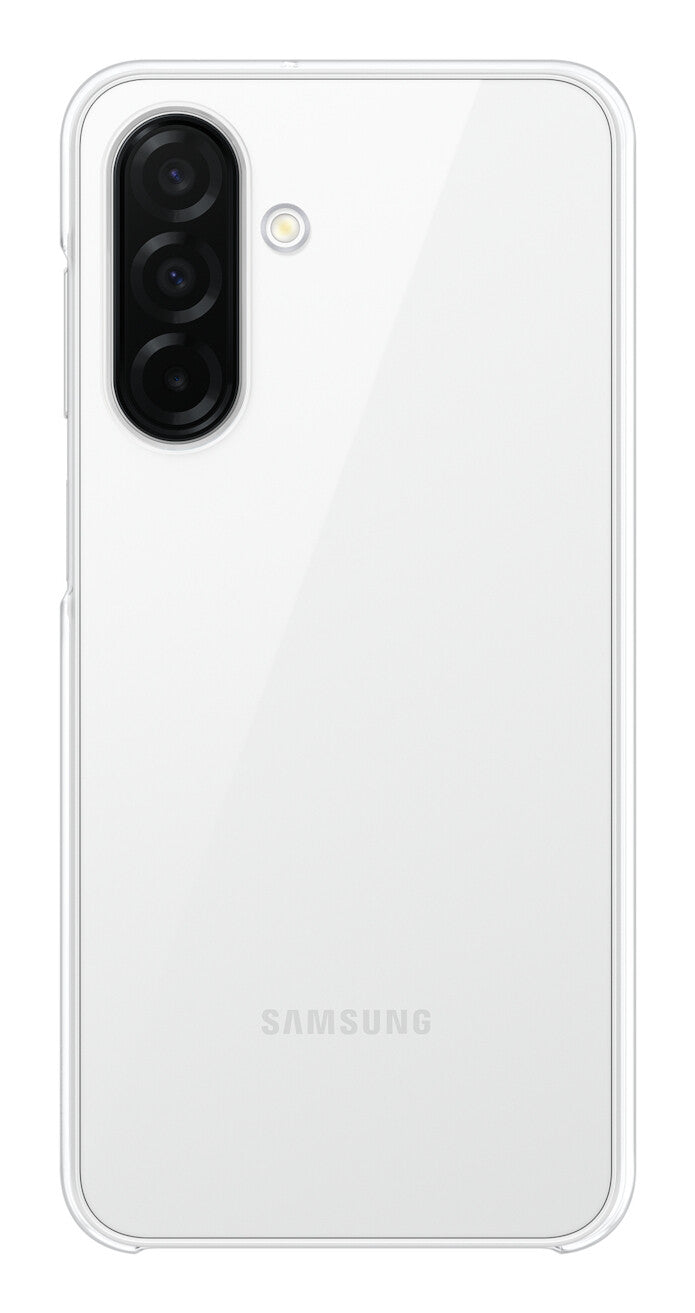 Samsung EF-QA266 mobile phone case 17 cm (6.7") Cover Transparent