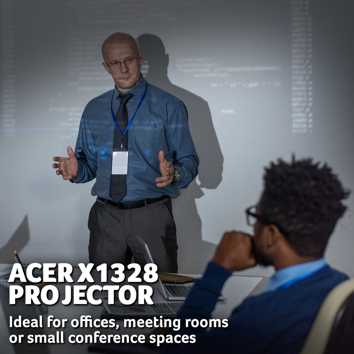 Acer X1328 DLP Projector, WXGA (1280×800), 5000 ANSI Lumens