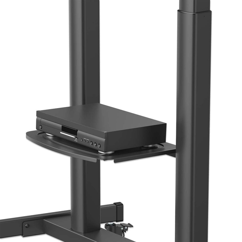 Manhattan Trolley Mount Stand for TV & Monitors (crank handle height adjust), For screens: 37" to 120",VESA compatibility:all between 200x200 to 1000x600mm -check the dimensions of the four mounting holes on back of screen to ensure it fits,Max 120kg,1180