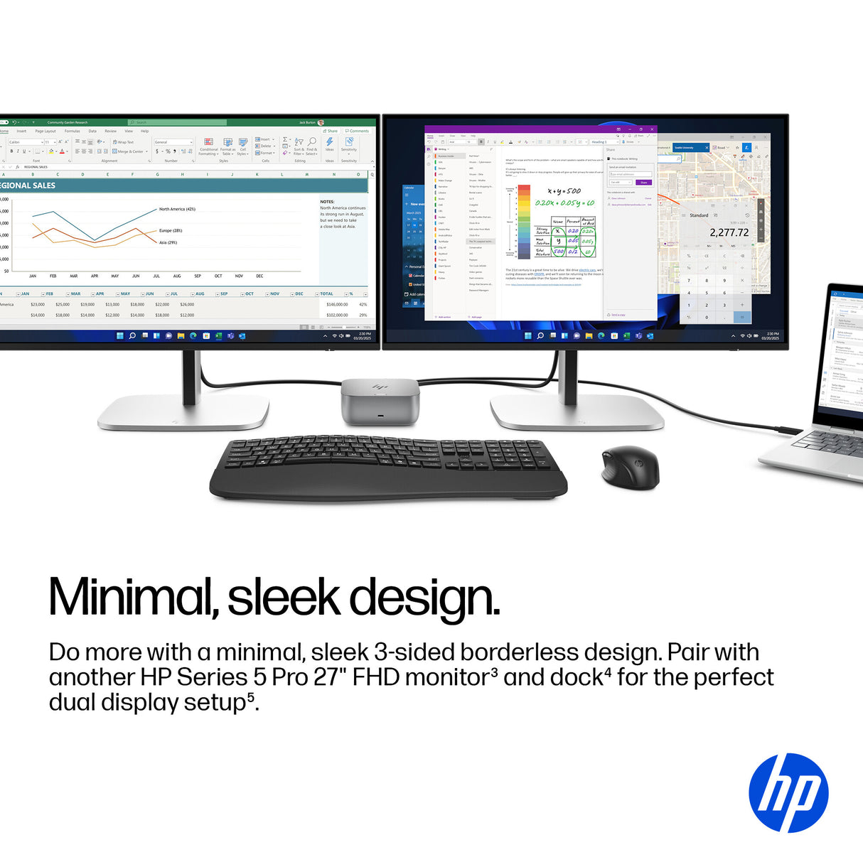 HP Series 5 Pro 27 inch FHD Monitor - 527pf