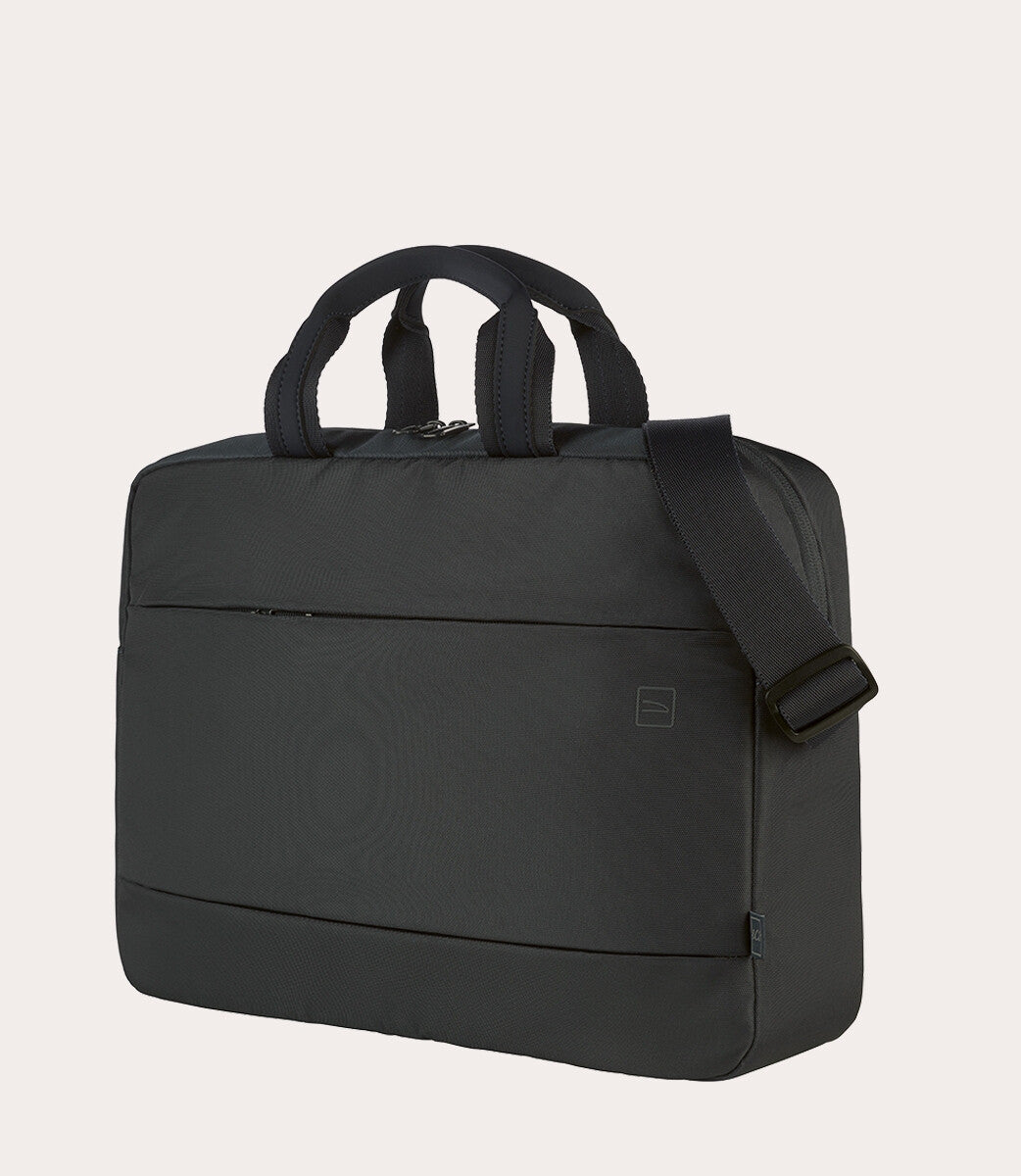 Tucano GLOBAL 2 Laptop 15.6", MacBook Pro 16" Messenger case 2 compartment Black