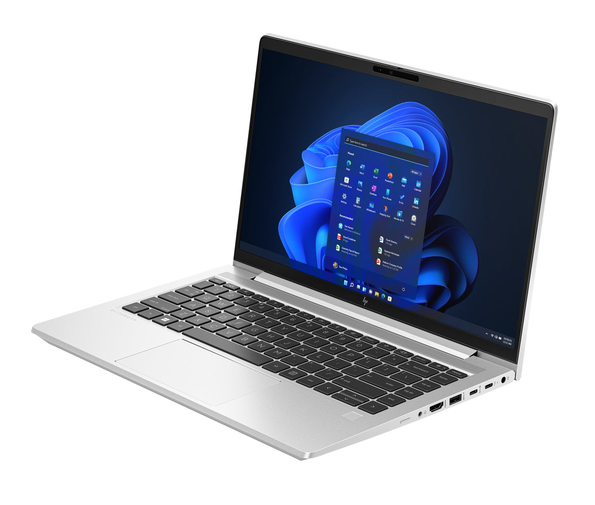 HP EliteBook 640 G10 Intel® Core™ i7 i7-1355U Laptop 35.6 cm (14") Full HD 16 GB DDR4-SDRAM 512 GB SSD Wi-Fi 6E (802.11ax) Windows 11 Pro Silver