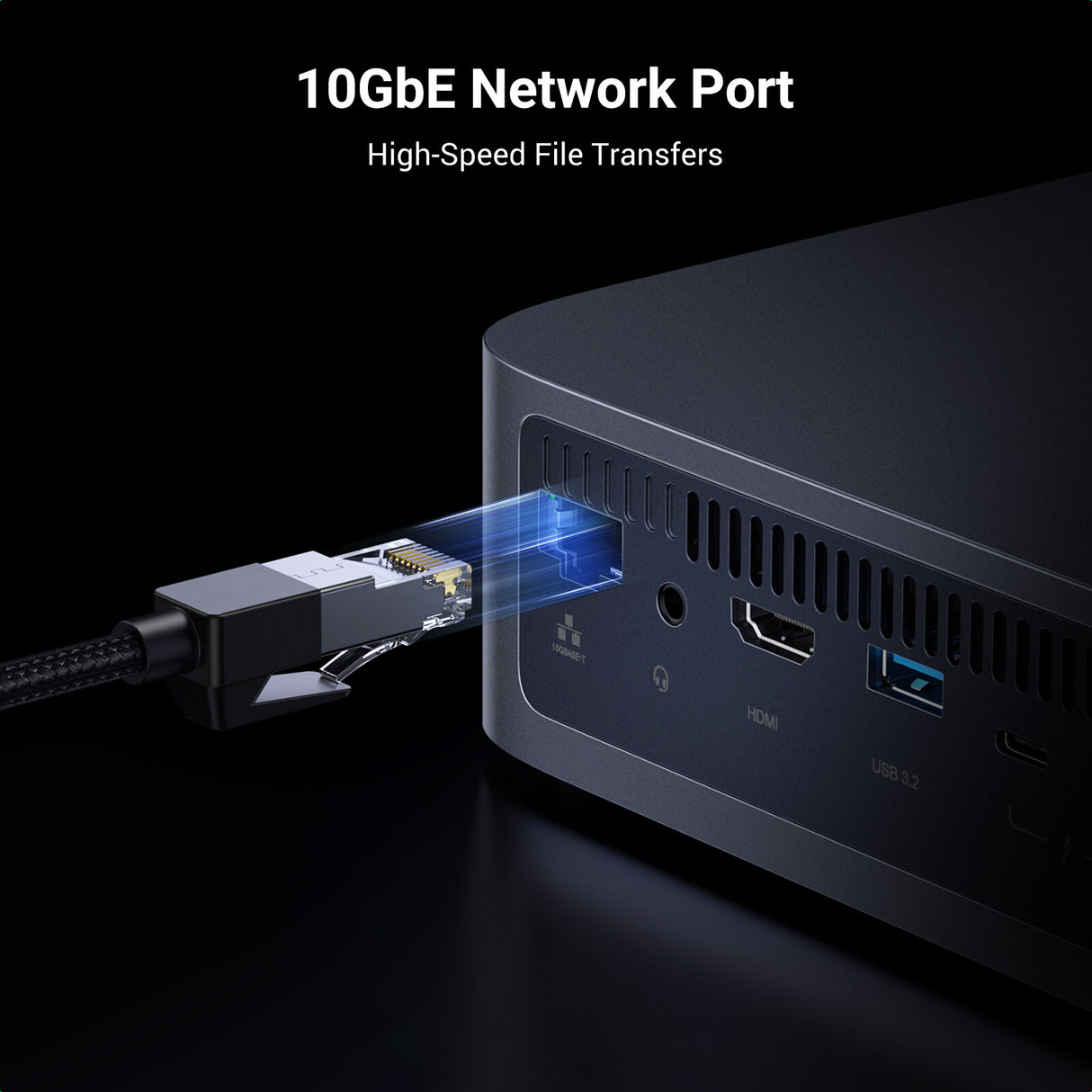 Ugreen NETWORK ATTACHED DXP480TPL DISKLESUK NAS Compact Intel® Core™ i5 i5-1235U 8 GB DDR5 UGOS Pro
