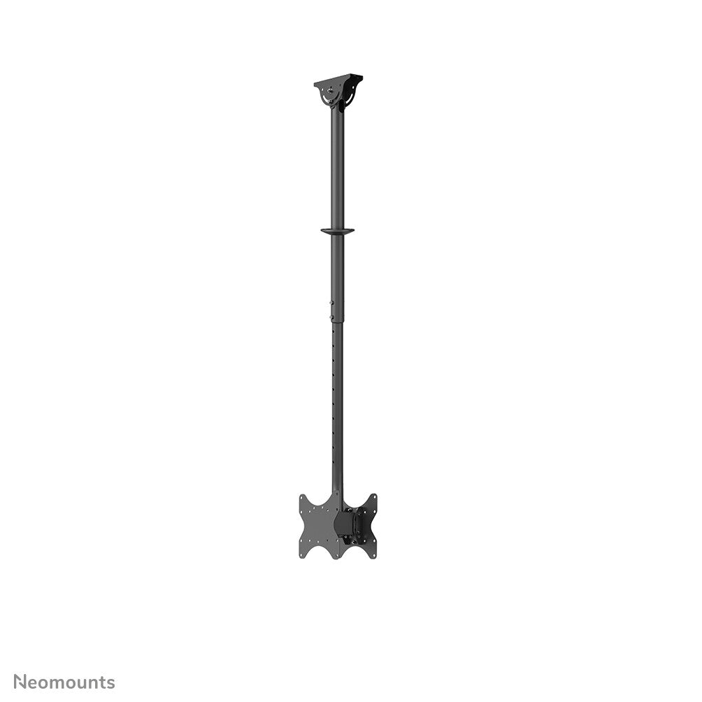Neomounts CL35-340BL22 Dual monitor/TV mount ceiling 23-43" - h 106-156 cm