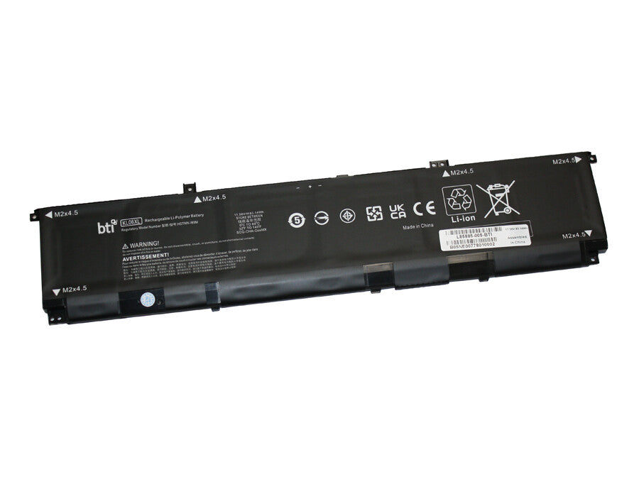BTI HSTNN-IB9M compatible 83Wh 6-cell battery for HP ENVY 15-EP