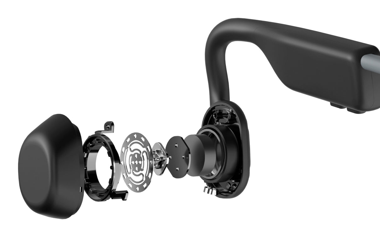 SHOKZ OpenMove Headphones Wireless Neck-band Sports Bluetooth Grey