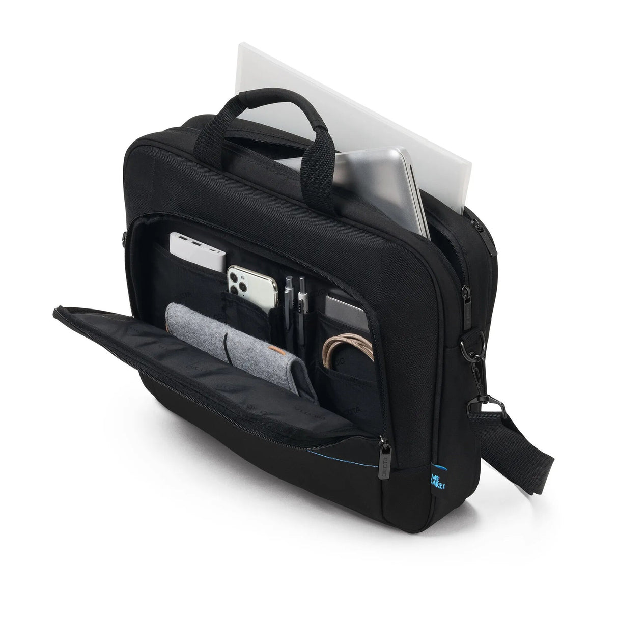 DICOTA D3250804 laptop case 40.6 cm (16") Briefcase Black