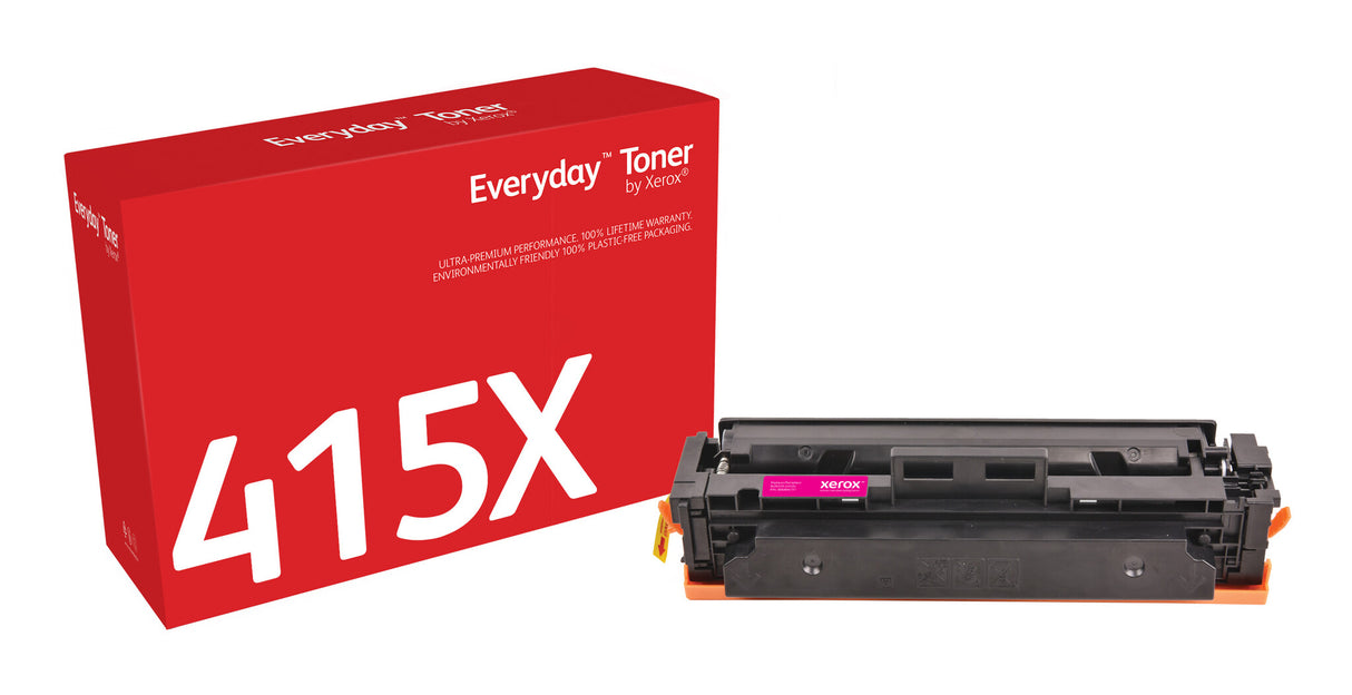 Everyday™ Magenta Toner by Xerox compatible with HP 415X (W2033X), High capacity