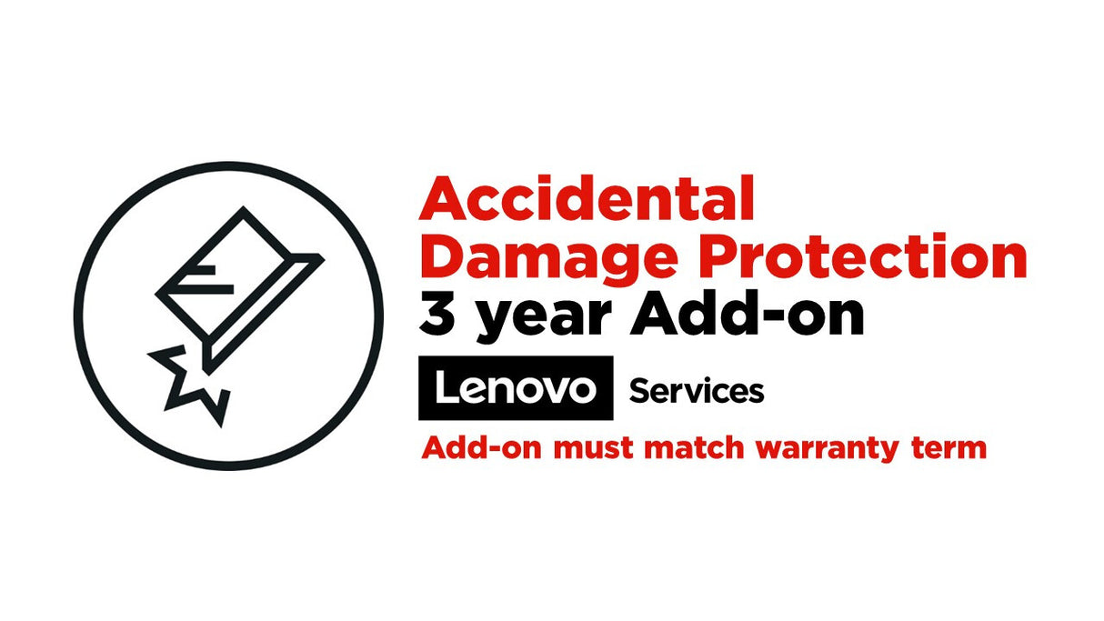 Lenovo 3YR Accidental Damage Protection One Add On 3 year(s)