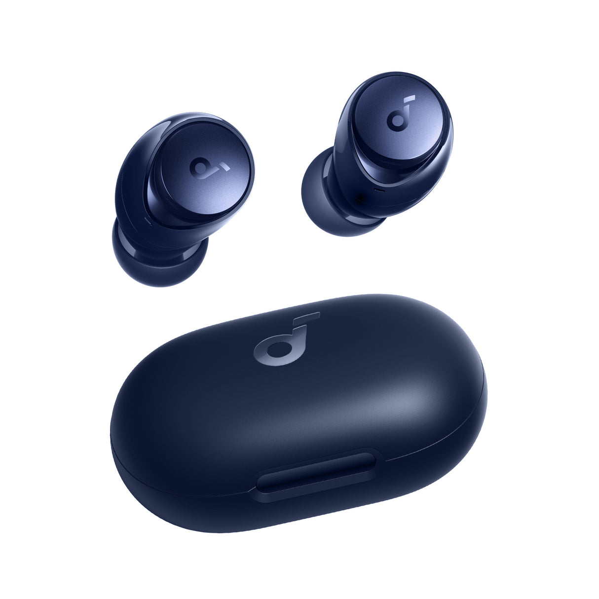 Anker Space A40 Adaptive Active Noise Canceling Wireless Earbuds, 50H Total Playtime, 10H Single Charge Playtime, LDAC Hi-Res Sound, Comfortable Fit, 6 Mics, Wireless Charge, Fast Charge