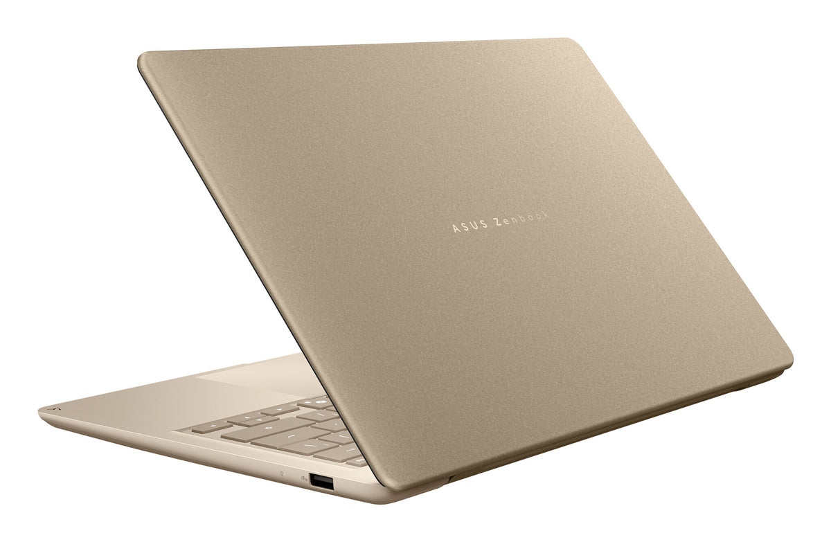 ASUS Zenbook 14 UX3480QA-U1160W Copilot+ PC Snapdragon X1-26-100 Laptop 35.6 cm (14") WUXGA 8 GB LPDDR5x-SDRAM 256 GB SSD Wi-Fi 6E (802.11ax) Windows 11 Home Beige
