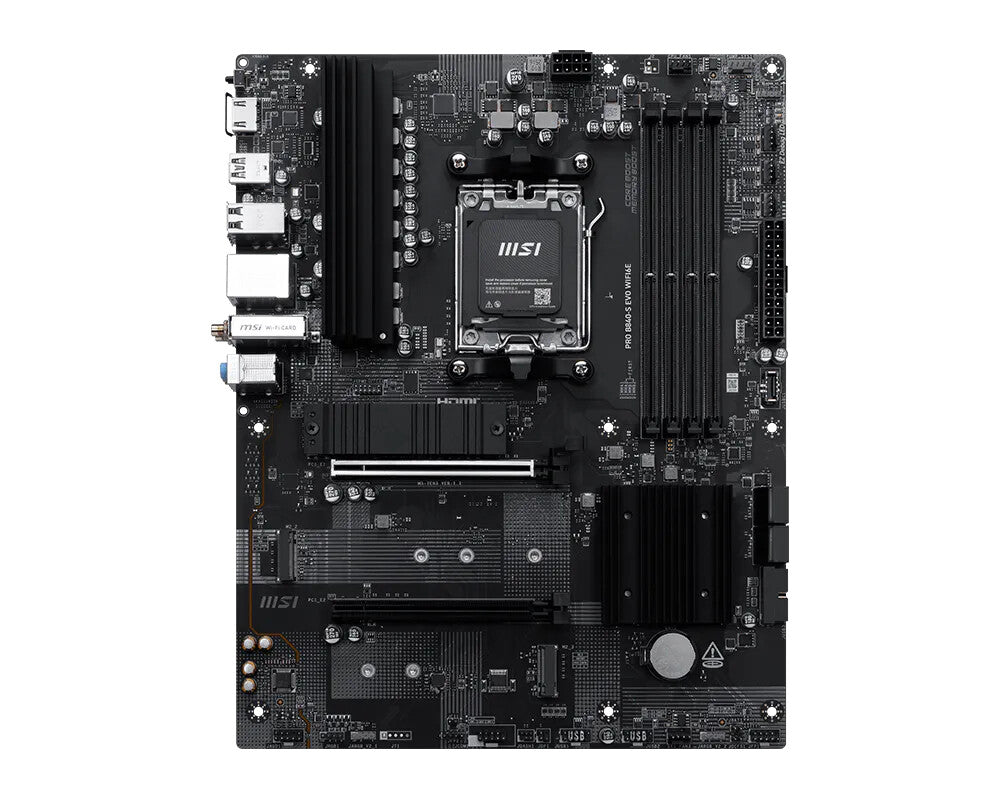 MSI Pro B840-S EVO WIFI6E AMD B840 Socket AM5 ATX