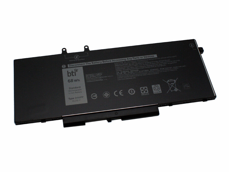 BTI 451-BCKB compatible laptop battery - 18 month warranty