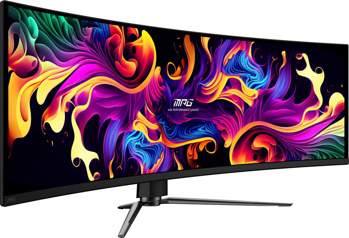 MSI MPG 491CQP QD-OLED computer monitor 124.5 cm (49") 5120 x 1440 pixels DQHD Black
