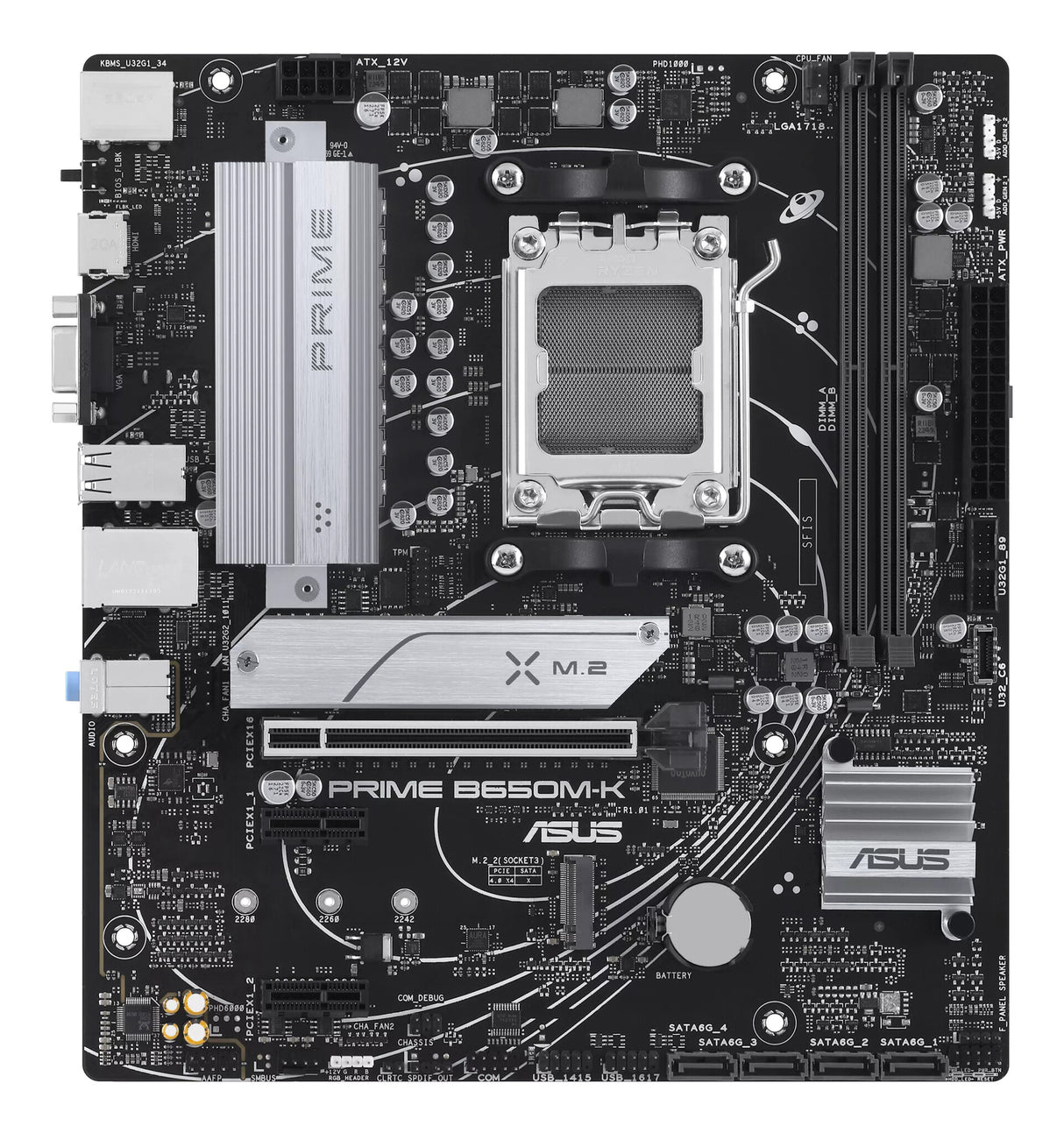 ASUS PRIME B650M-K AMD B650 Socket AM5 micro ATX