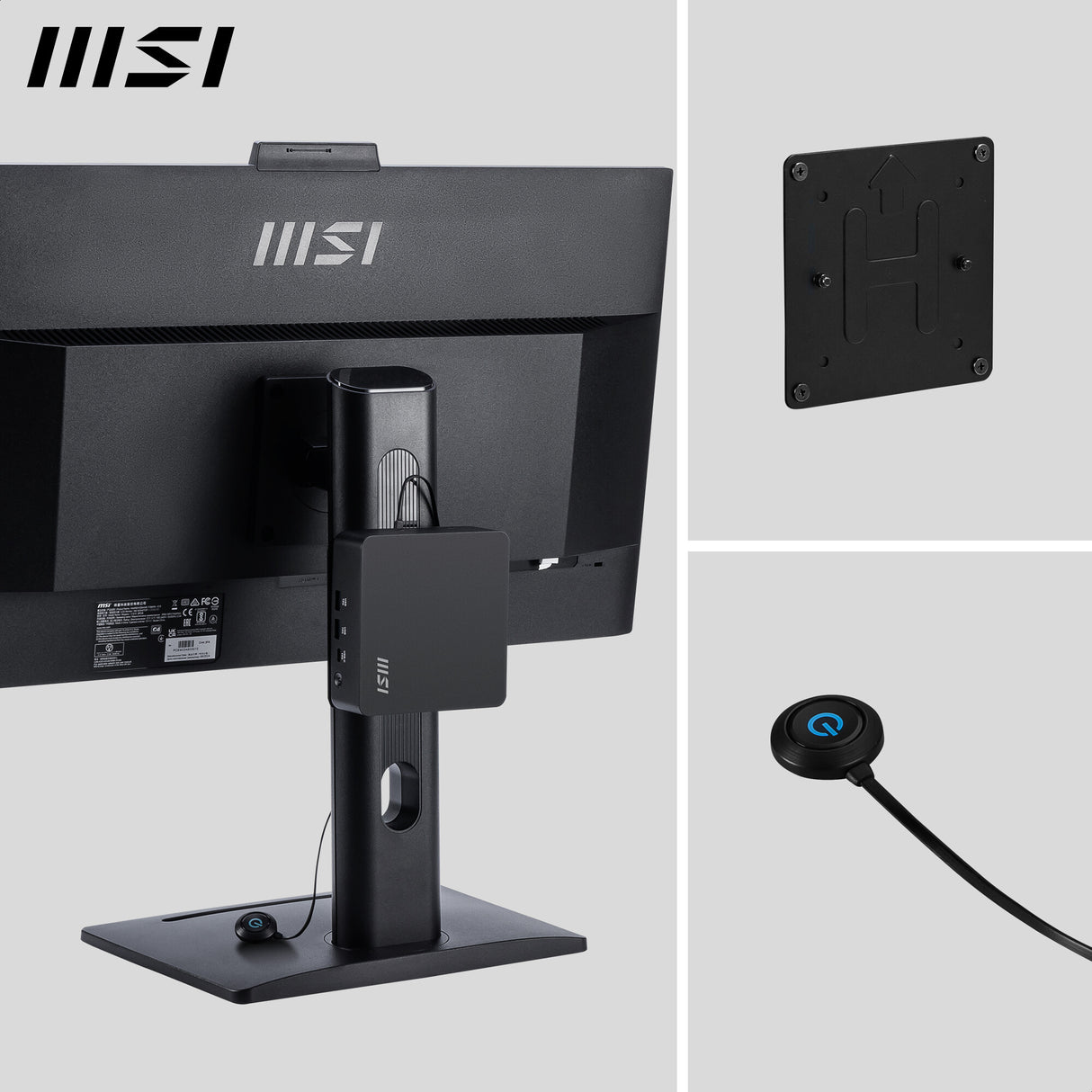 MSI Cubi NUC AI 1UMG Intel Core Ultra 7 155H, Barebone, NUC, SFF, Mini Computer, HTPC, (NO RAM, NO Storage, NO OS), Intel Graphics/DDR5/Dual ThunderBolt 4/Dual HDMI/Dual LAN/WiFi 6E/BT 5.3/VESA