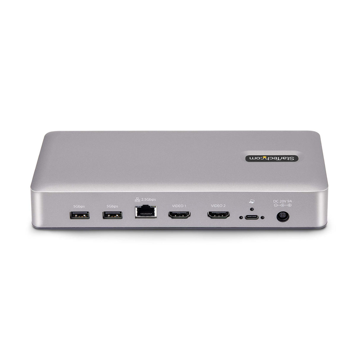 StarTech.com Dual-Monitor USB4 Docking Station, Dual 4K 120Hz or Single 8K 60Hz HDMI, 100W Laptop Charging, 2.5GbE, USB-C Multi-Monitor Dock, Driverless