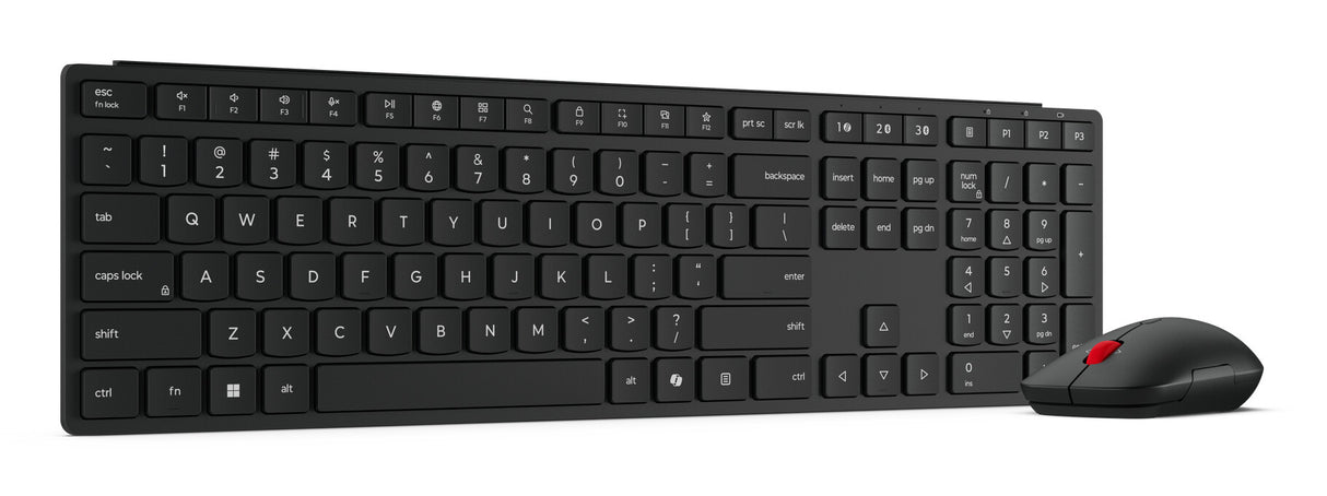 Lenovo 4X31S04847 keyboard Mouse included Home/Office RF Wireless + Bluetooth UK English Black
