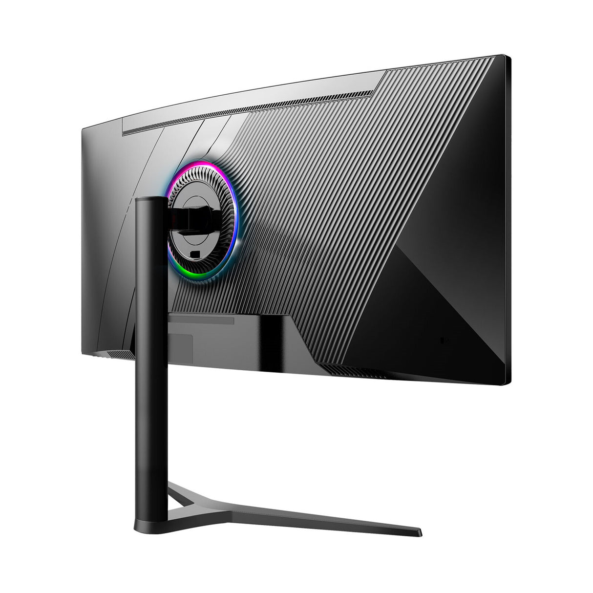 piXL CM34C7 34 Inch Ultrawide Gaming Monitor, 165Hz, 1.5ms, 3440x1440, HDMI, DisplayPort, USB Type-C, USB-B, USB-A x 2, Audio, Curve R1500, Height Adjustable, 3 Year Warranty computer monitor 86.4 cm (34") 3440 x 1440 pixels UltraWide Quad HD LED Black