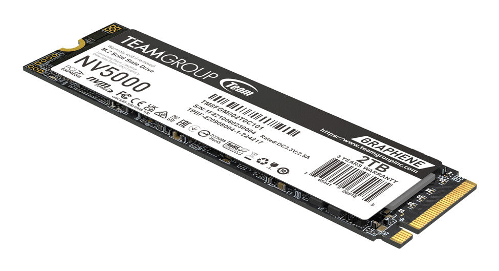 Team Group NV5000 2 TB M.2 PCI Express 4.0 NVMe 3D NAND