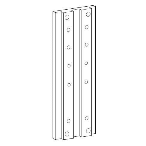 Ergotron Track Mount Bracket Kit Aluminium