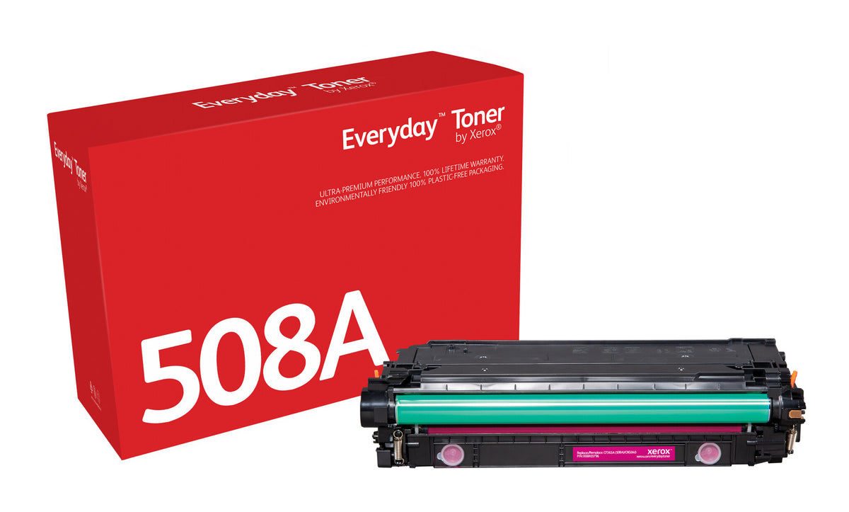 EverydayTM Magenta Toner by Xerox compatible with HP 508A (CF363A), Standard capacity