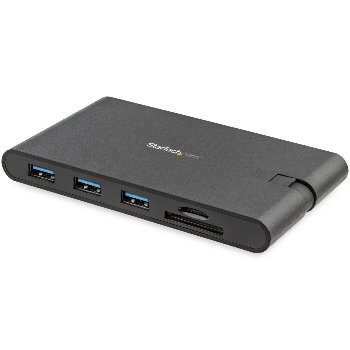 StarTech.com USB C Multiport Adapter - USB Type-C Mini Dock with HDMI 4K or VGA 1080p Video - 100W Power Delivery Passthrough, 3-port USB 3.0 Hub, GbE, SD & MicroSD - Laptop Travel Dock