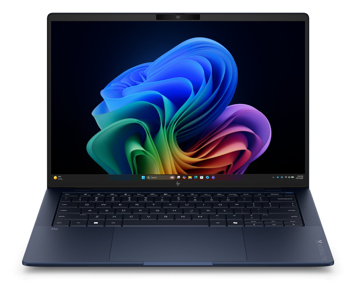 HP EliteBook X G2i 14 inch Notebook Next Gen AI PC Wolf Pro Security Edition Copilot+ PC Intel Core Ultra 5 325 Laptop 35.6 cm (14") 3K 32 GB LPDDR5x-SDRAM 512 GB SSD Wi-Fi 7 (802.11be) Windows 11 Pro Blue