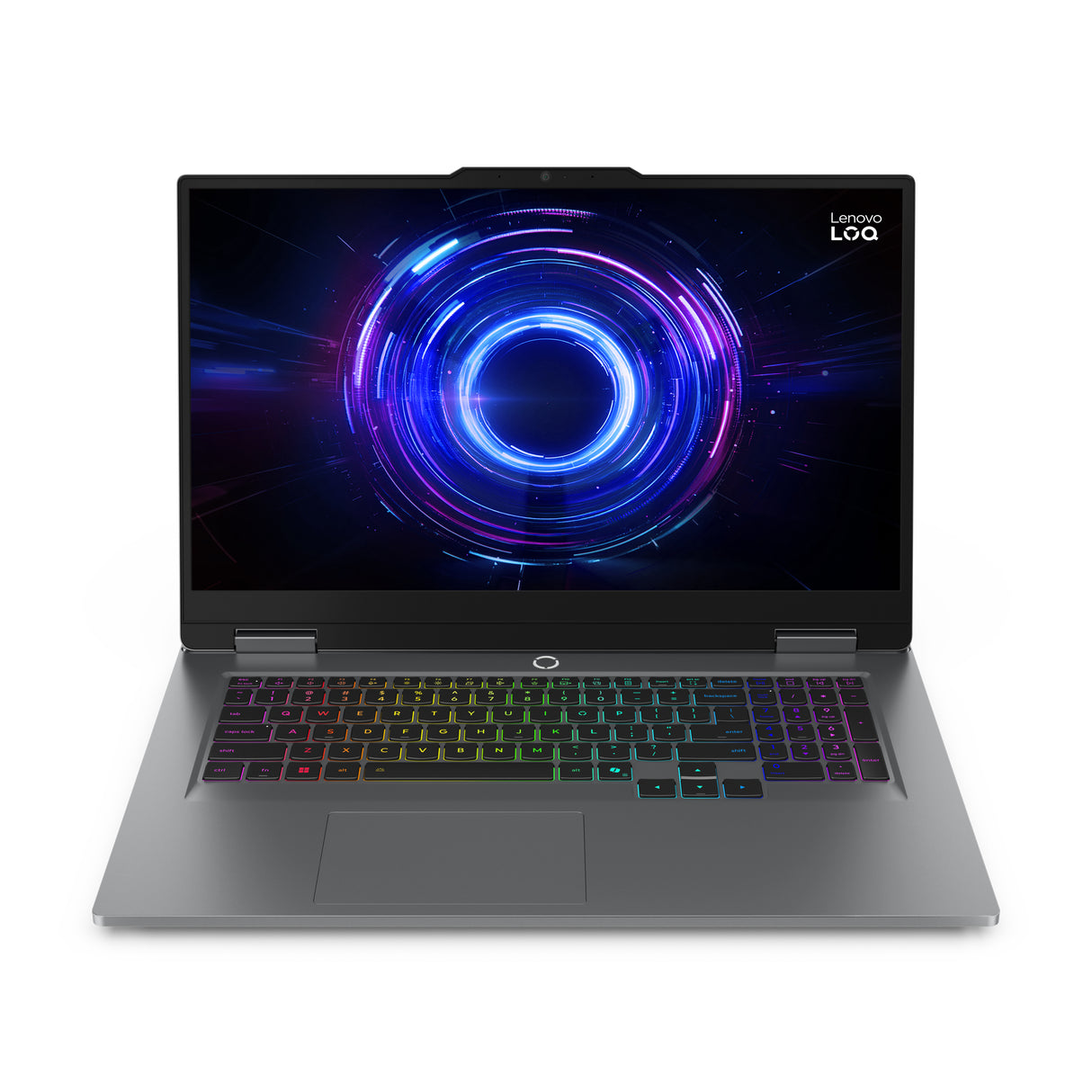 Lenovo LOQ 17IRX10 Intel® Core™ i7 i7-13650HX Laptop 43.9 cm (17.3") Full HD 24 GB DDR5-SDRAM 1 TB SSD NVIDIA GeForce RTX 5050 Wi-Fi 6 (802.11ax) Windows 11 Home English Grey