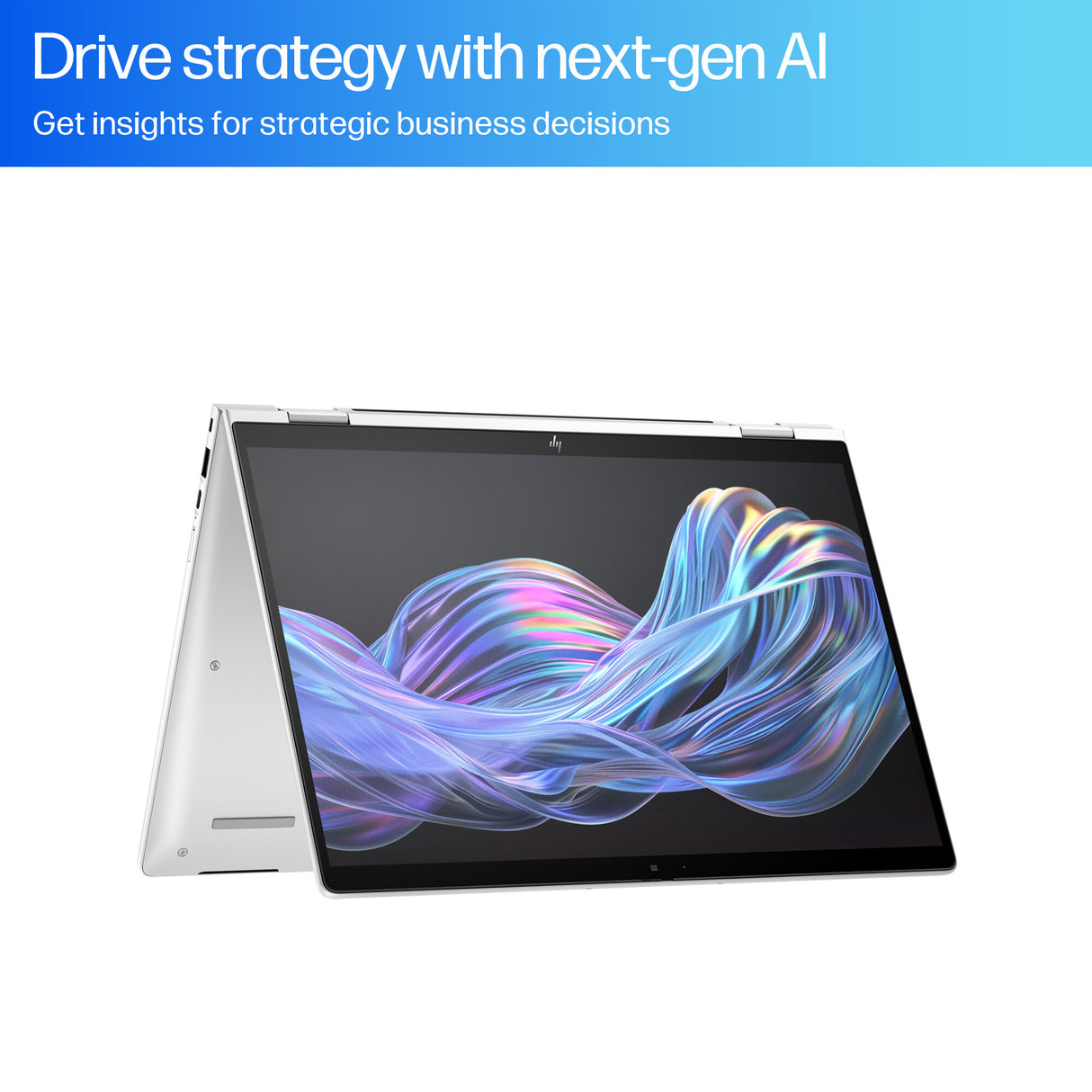 HP EliteBook X Flip G1i Next Gen AI PC Wolf Pro Security Edition Copilot+ PC Intel Core Ultra 7 258V Hybrid (2-in-1) 35.6 cm (14") Touchscreen WUXGA 32 GB LPDDR5x-SDRAM 512 GB SSD Wi-Fi 7 (802.11be) Windows 11 Pro Silver