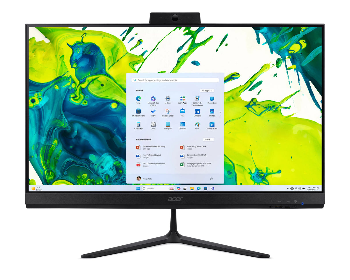Acer Aspire C24B-GKRK All-in-One Computer