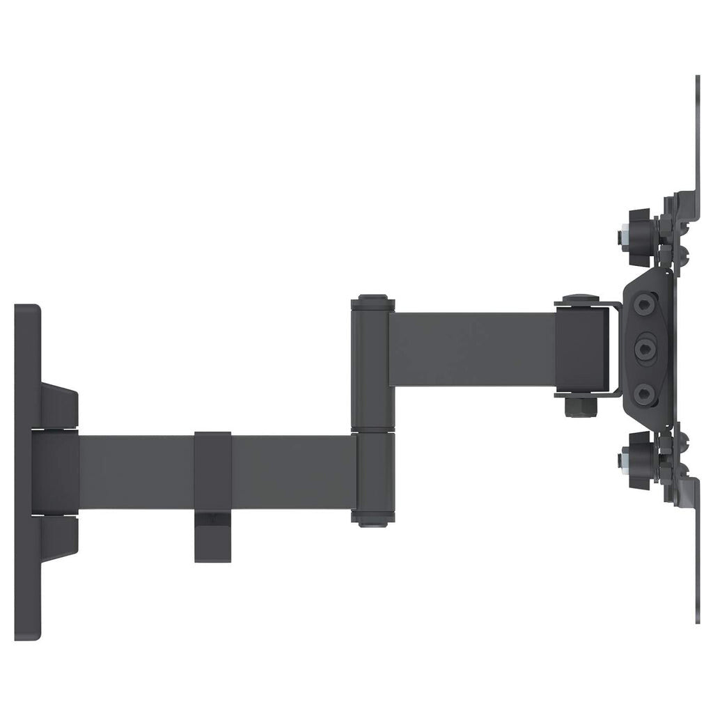 Manhattan Wall Mount for TV & Monitors (Full Motion), For screens 13" to 42", VESA compatability: all between 75x75mm and 200x200mm - check the dimensions of the four mounting holes on back of screen to ensure it fits, Max 20kg, Black, Bracket