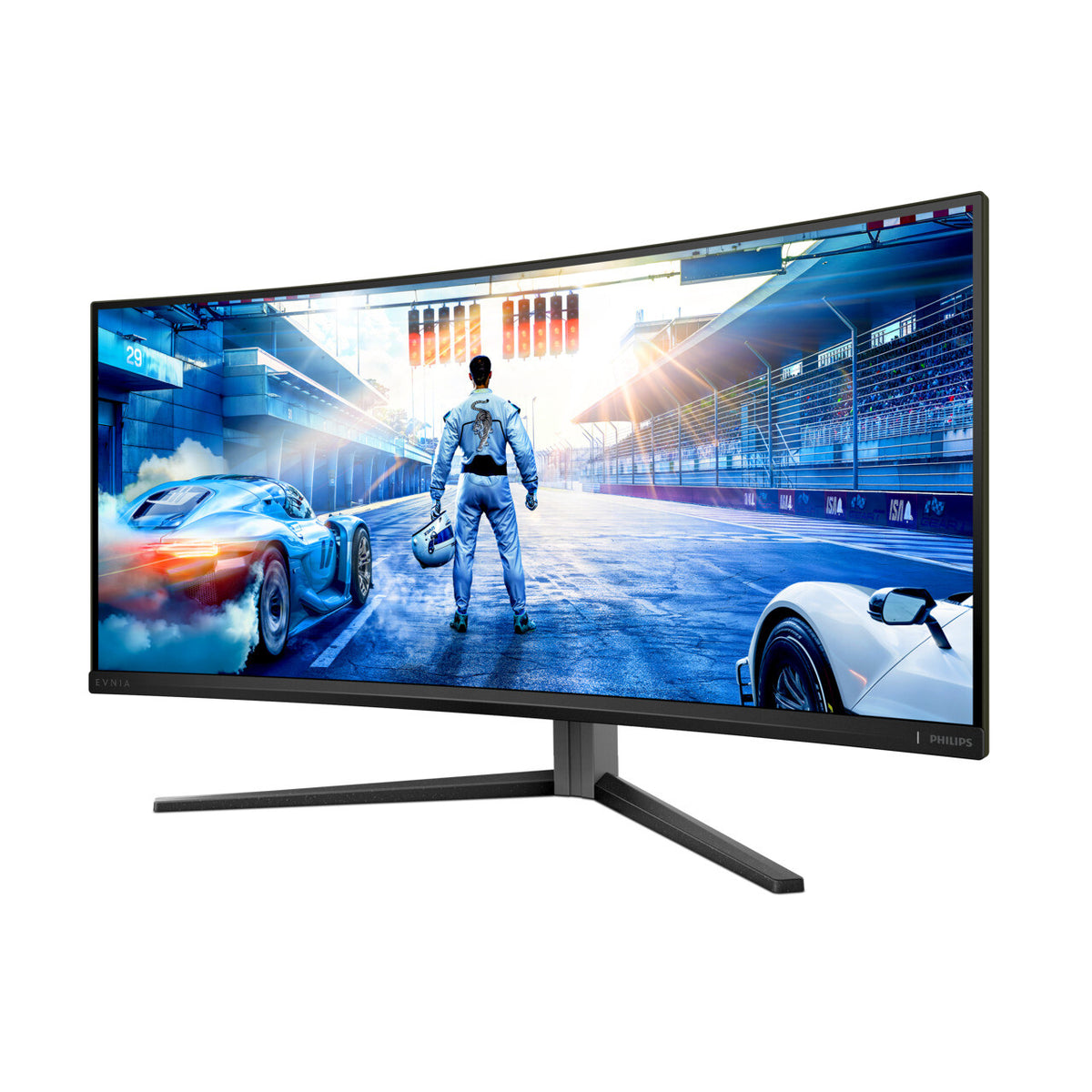 Philips Evnia 6000 34M2C6500/00 computer monitor 86.4 cm (34") 3440 x 1440 pixels Wide Quad HD QD-OLED Grey