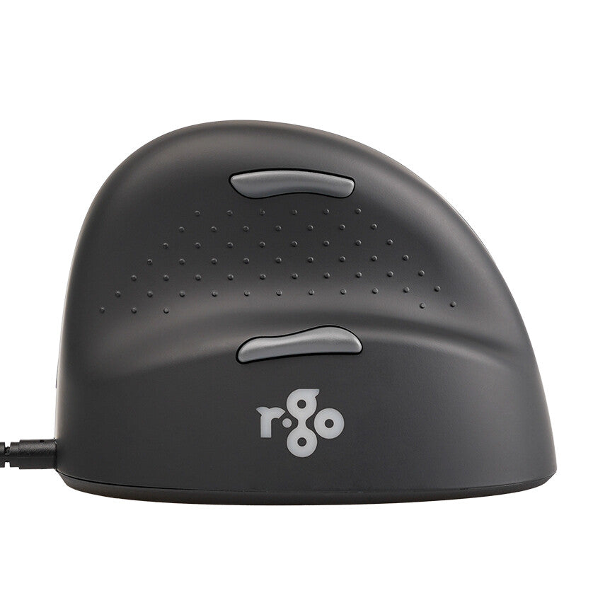 R-Go Tools Ergonomic mouse R-Go HE Break with break software, medium (hand size 165-185 mm), right-handed, Wired, black