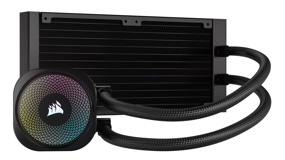 Corsair Nautilus 240 RS ARGB Liquid Processor All-in-one liquid cooler Black 1 pc(s)