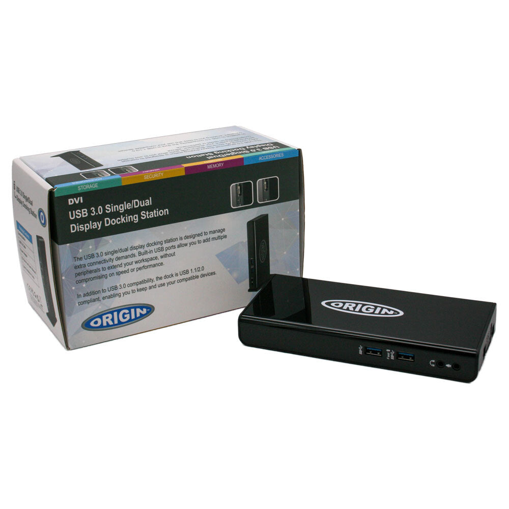 Origin Storage Docking Station USB 3.0 EQV to DELL D3100