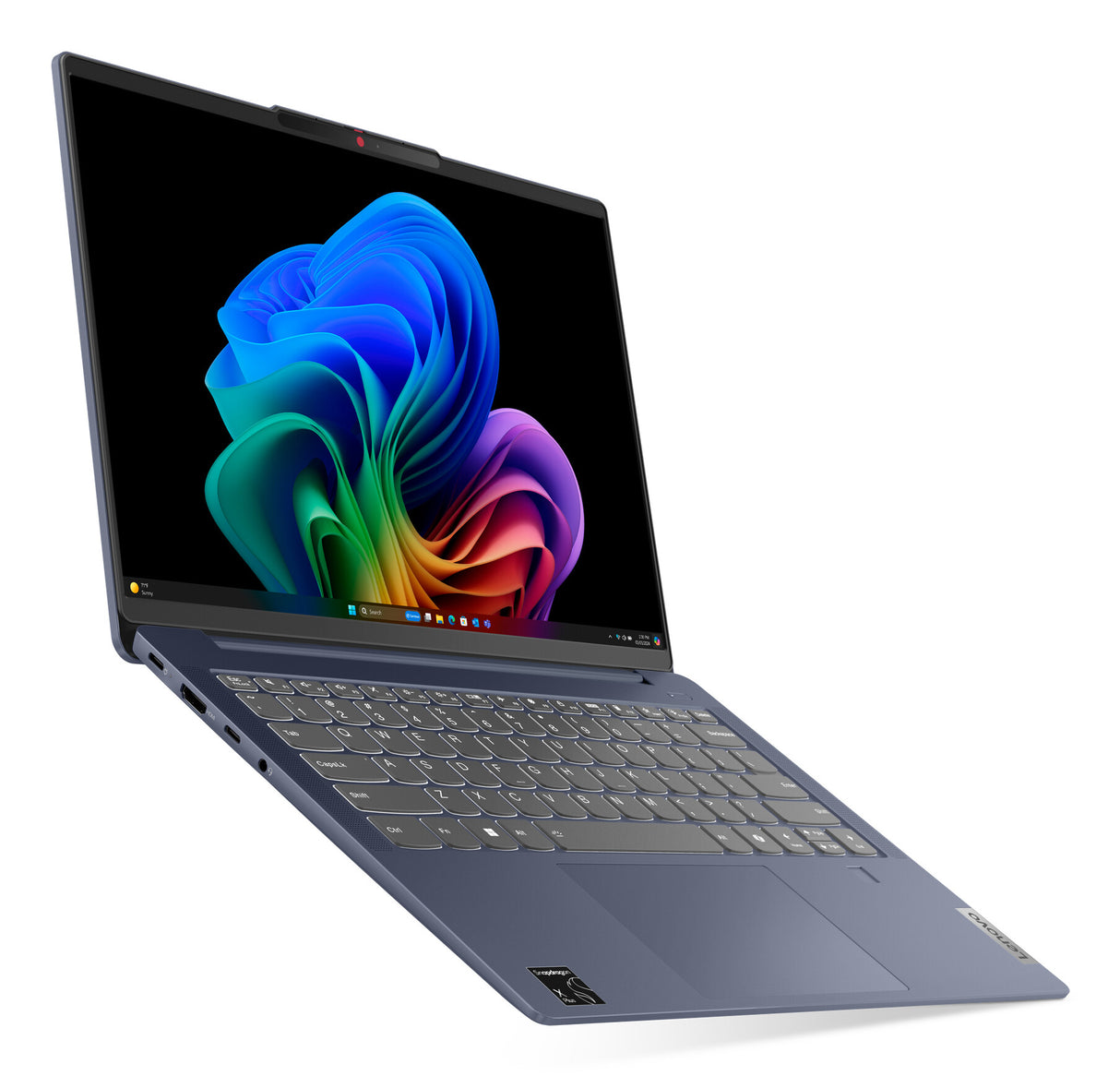 Lenovo IdeaPad Slim 5 14Q8X9 Copilot+ PC Snapdragon X1P-42-100 Laptop 35.6 cm (14") WUXGA 16 GB LPDDR5x-SDRAM 512 GB SSD Wi-Fi 7 (802.11be) Windows 11 Home UK English Blue