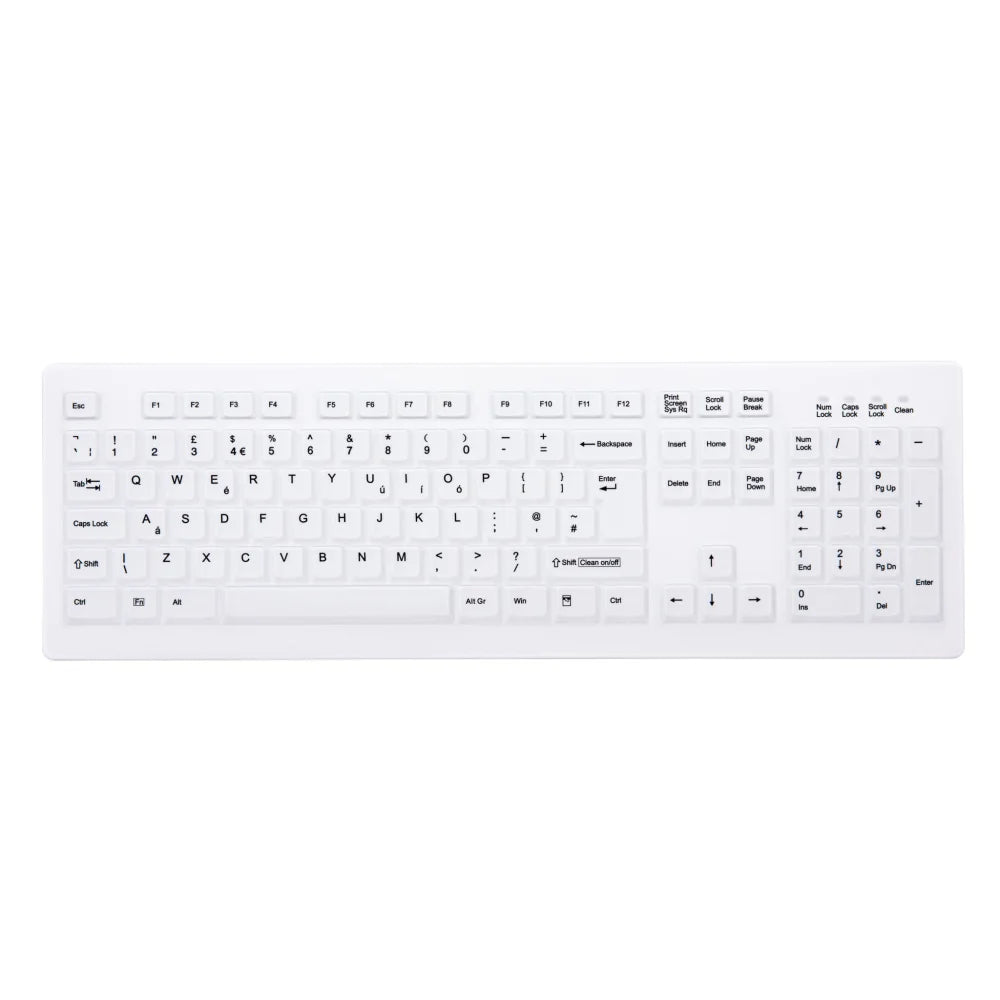 CHERRY AK-C8100F-FU1-W/UK keyboard RF Wireless QWERTY UK