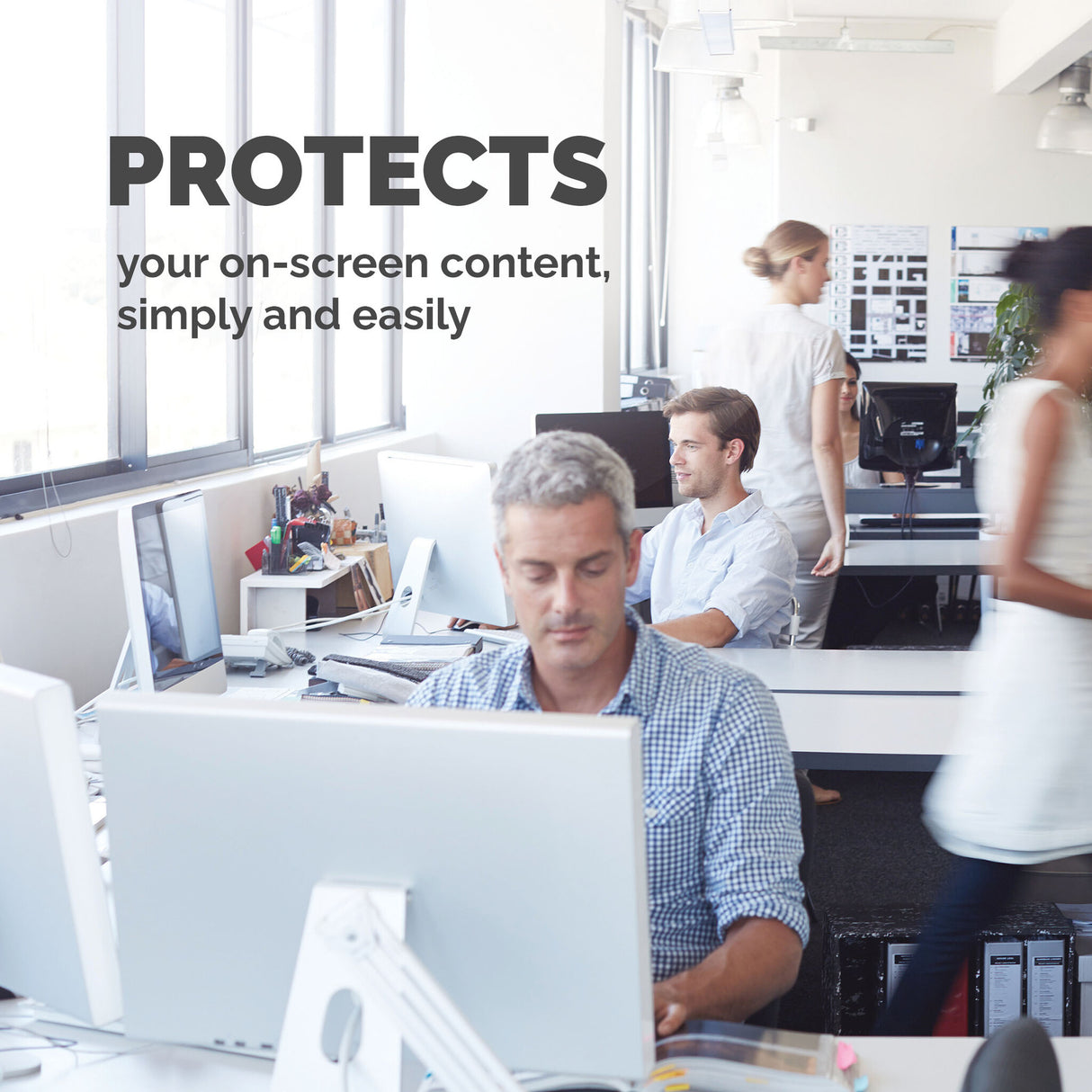 Fellowes PrivaScreen Blackout Privacy Filter - 21.5" Wide (16:9)