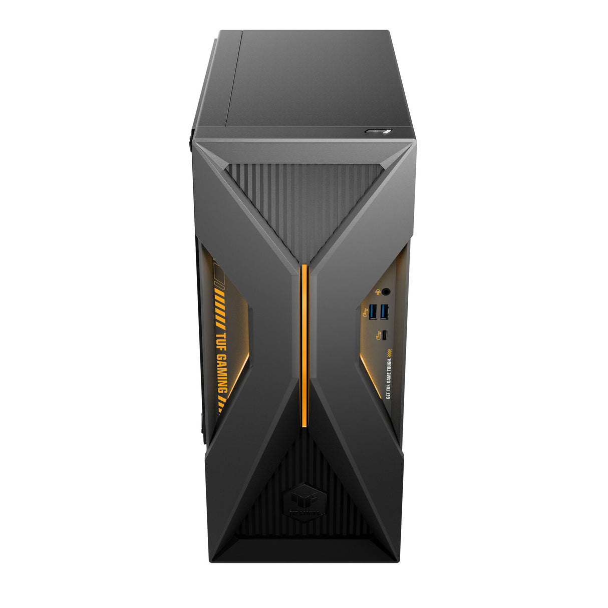 ASUS TUF Gaming T500 T500MV-13420H317W Intel® Core™ i5 i5-13420H 16 GB DDR5-SDRAM 1 TB SSD NVIDIA GeForce RTX 5060 Windows 11 Home Mini Tower PC Black, Grey