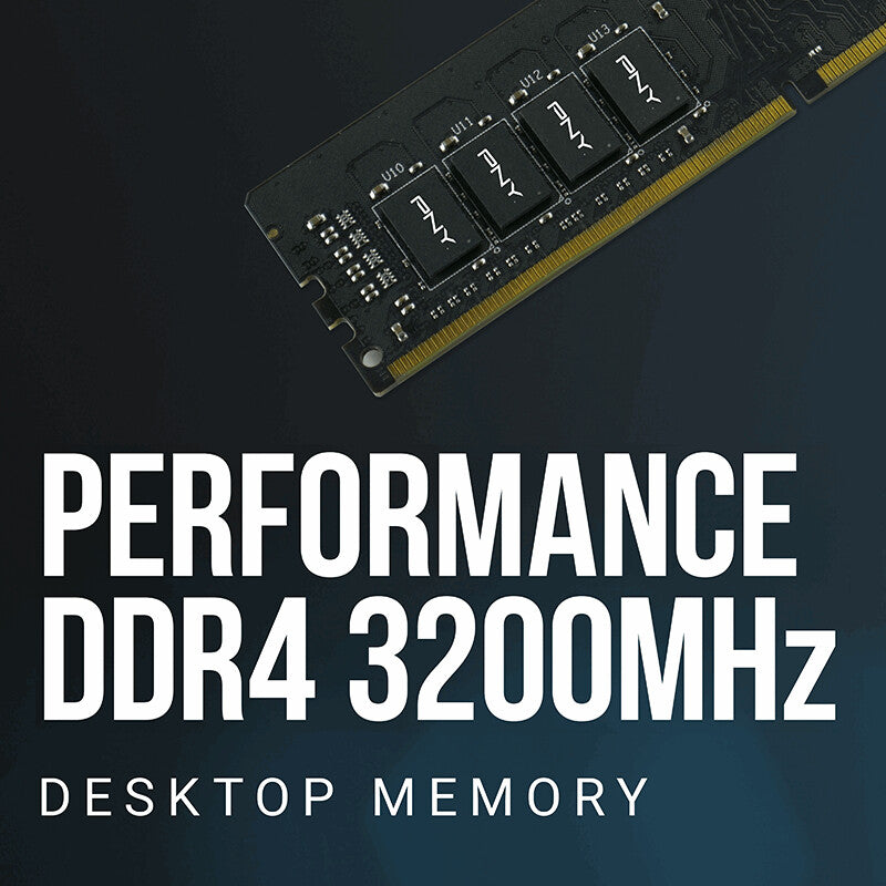 PNY MD8GSD43200-SI memory module 8 GB 1 x 8 GB DDR4 288-pin DIMM