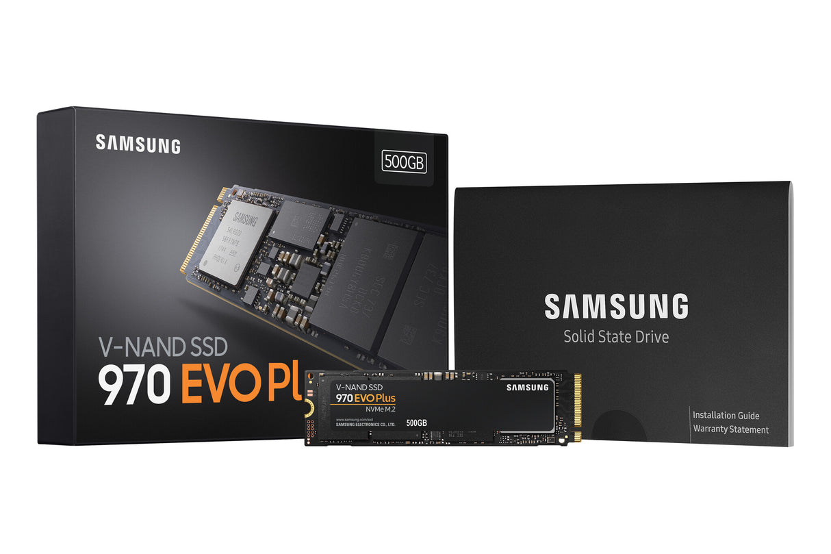 Disque SSD M.2 PCIe NVMe Samsung 970 EVO PLUS 500 Go