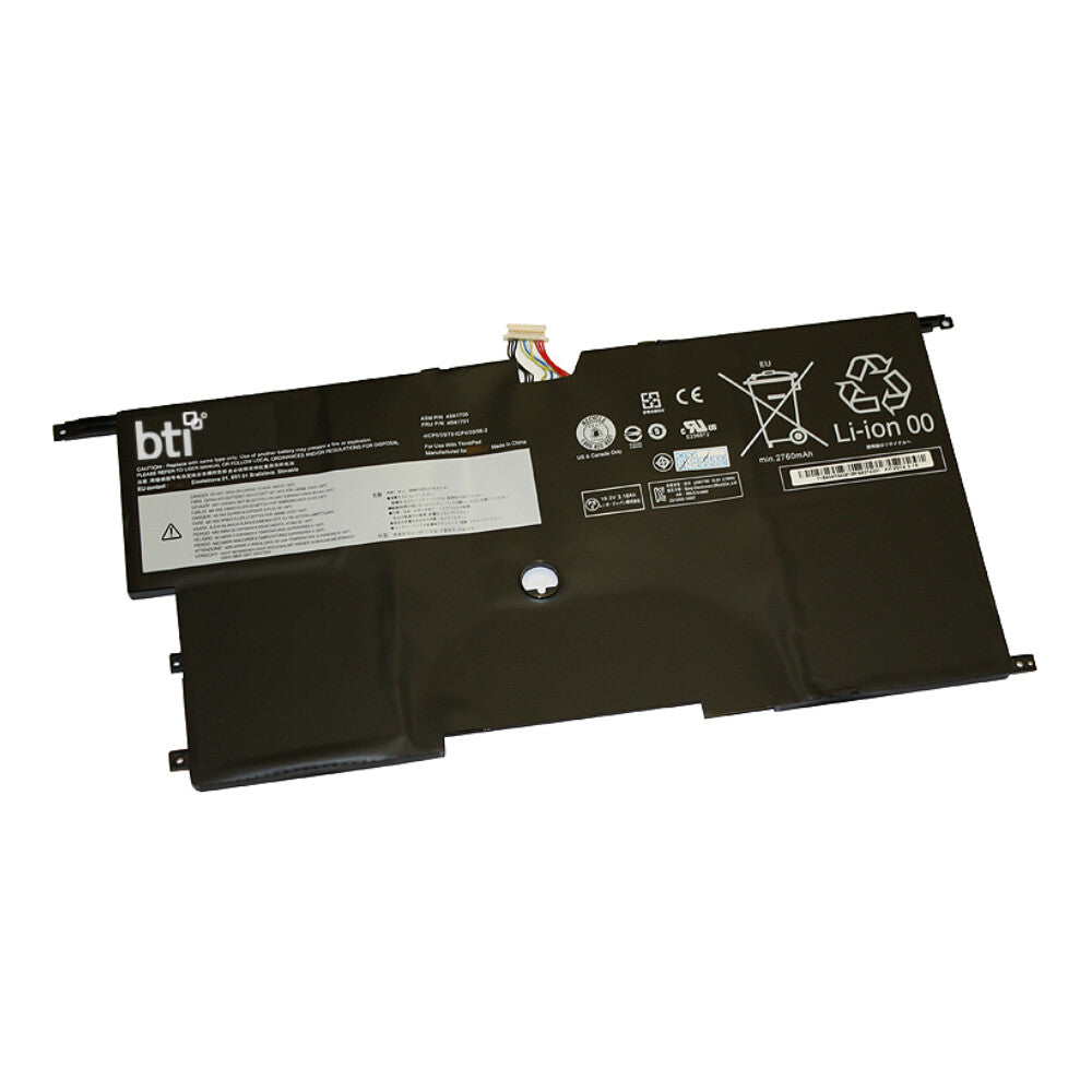 BTI 45N1703 compatible 43Wh 4-cell battery for LENOVO Thinkpad X1 Carbon G2