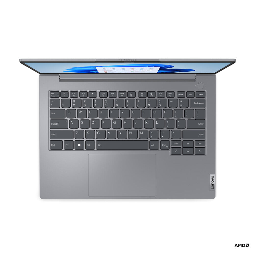 Lenovo ThinkBook 14 G6 ABP AMD Ryzen™ 7 7730U Laptop 35.6 cm (14") WUXGA 16 GB DDR4-SDRAM 512 GB SSD Wi-Fi 6 (802.11ax) Windows 11 Pro UK English Grey