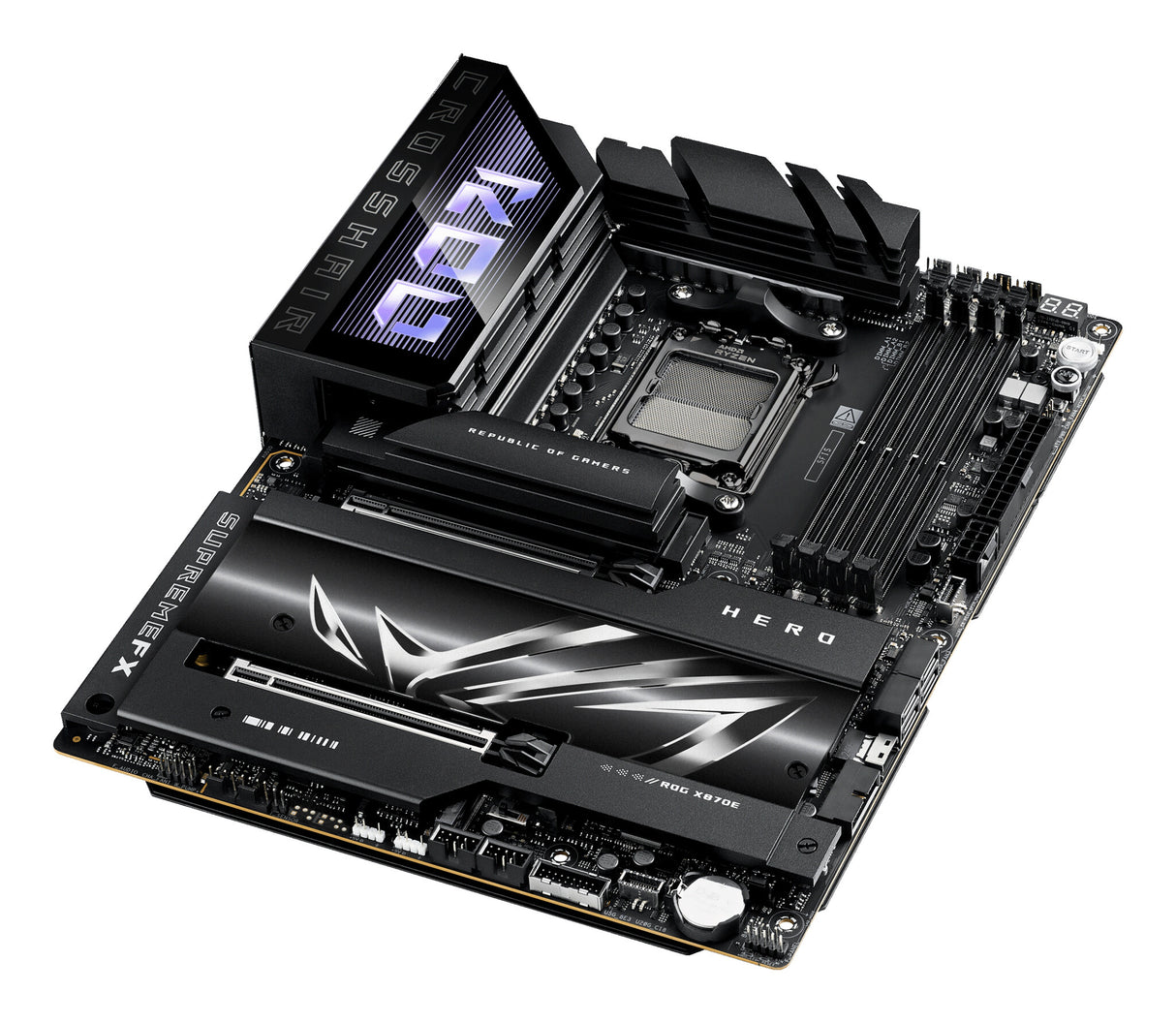 ASUS ROG CROSSHAIR X870E HERO AMD X870E Socket AM5 ATX