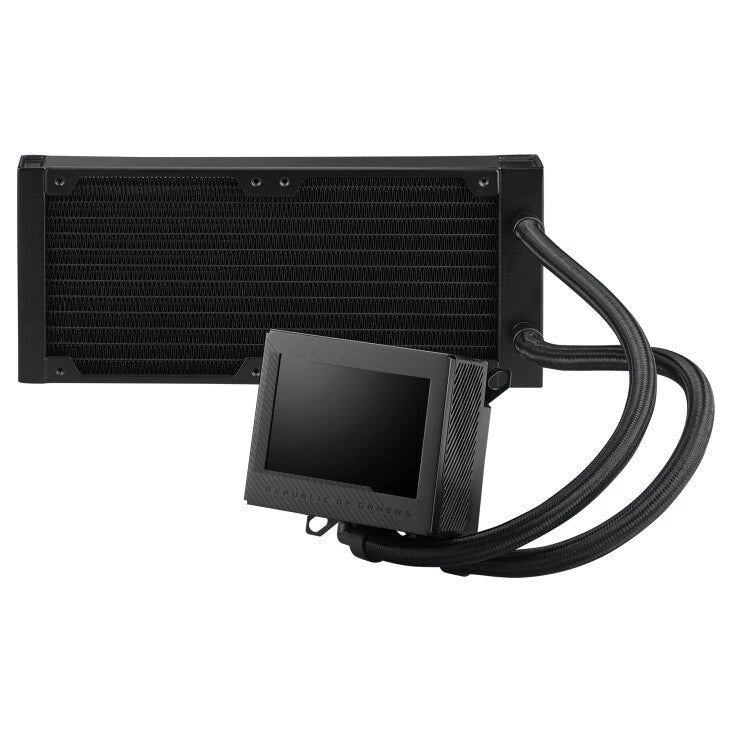 Refroidisseur de processeur liquide Asus ROG Ryujin III 360 mm, 3 ventilateurs PWM Noctua de 12 cm, écran LCD personnalisable en couleur